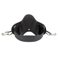 Selle d'obstacle Equestro pour cheval jouet Noir