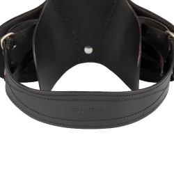 Selle d'obstacle Equestro pour cheval jouet Noir