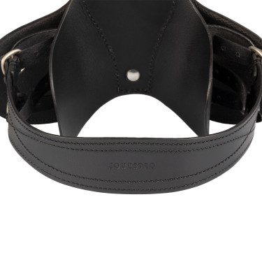 Selle d'obstacle Equestro pour cheval jouet Noir