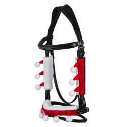 Set Christmas Supreme couvre-muserolle + protections de montants Set Christmas Supreme couvre-muserolle + protections de montants