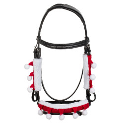 Set Christmas Supreme couvre-muserolle + protections de montants Set Christmas Supreme couvre-muserolle + protections de montants