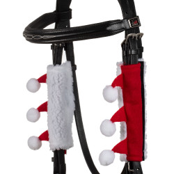 Set Christmas Supreme couvre-muserolle + protections de montants Set Christmas Supreme couvre-muserolle + protections de montants