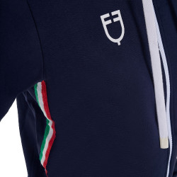 Sweat à capuche femme Equestro x FISE Marine blazer Bleu marine