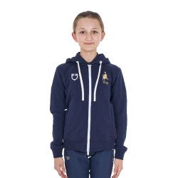 Sweat enfant unisexe Equestro x FISE Marine blazer Bleu marine Sweat enfant unisexe Equestro x FISE Marine blazer Bleu marine