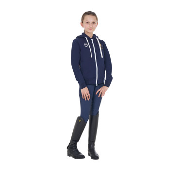 Sweat enfant unisexe Equestro x FISE Marine blazer Bleu marine Sweat enfant unisexe Equestro x FISE Marine blazer Bleu marine