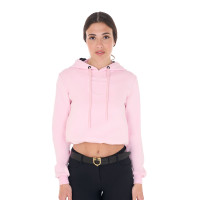 Sweat femme Equestro avec découpes Ballerine Rose