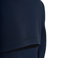 Sweat femme Equestro avec découpes Marine blazer Bleu marine