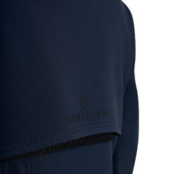 Sweat femme Equestro avec découpes Marine blazer Bleu marine