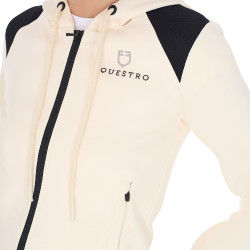 Sweat femme Equestro crop top à capuche
