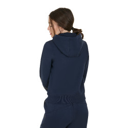 Sweat femme Equestro Institutional à zip frontal Marine blazer Bleu marine Sweat femme Equestro Institutional à zip frontal Marine blazer Bleu marine