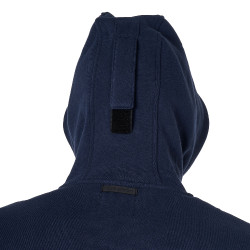 Sweat homme Equestro EQ à zip frontal Marine blazer Bleu marine