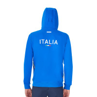 Sweat polaire homme Equestro x FISE Bleu de savoie