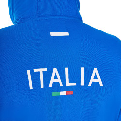 Sweat polaire homme Equestro x FISE Bleu de savoie Sweat polaire homme Equestro x FISE Bleu de savoie