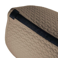 Tapis de dressage Equestro matelassé cube Walnut Marron Tapis de dressage Equestro matelassé cube Walnut Marron