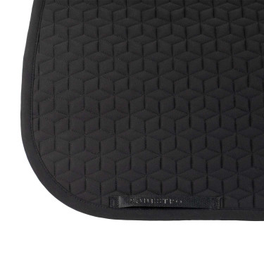 Tapis de dressage Equestro matelassé cube Noir
