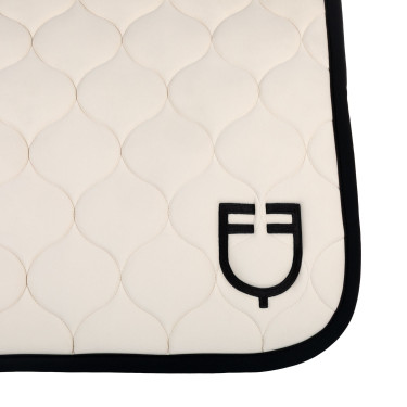 Tapis de dressage Equestro matelassé oignon Beige