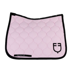 Tapis de dressage Equestro matelassé oignon Bouquet d'orchidée Rose