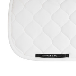 Tapis de dressage Equestro matelassé oignon Blanc