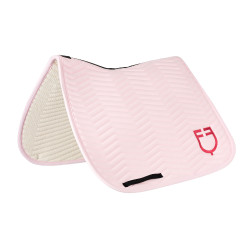 Tapis de dressage Equestro matelassé Wave en tissu technique Tapis de dressage Equestro matelassé Wave en tissu technique