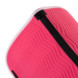 Tapis de dressage Equestro matelassé Wave en tissu technique Chèvrefeuille / ballerine