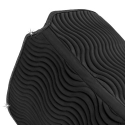 Tapis de dressage Equestro Universe Wave Noir