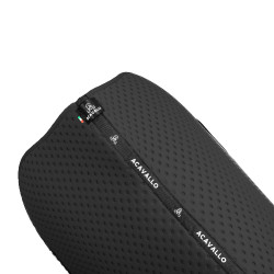 Tapis de selle CSO Acavallo Sublime en tissu technique à pois Noir