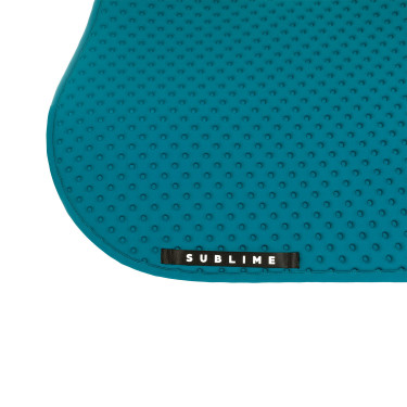 Tapis de selle CSO Acavallo Sublime en tissu technique à pois Pétrole Bleu Tapis de selle CSO Acavallo Sublime en tissu technique à pois Pétrole Bleu