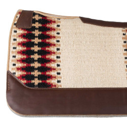 Tapis western Pool’s contoured Beige / rouge Tapis western Pool’s contoured Beige / rouge