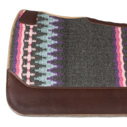 Tapis western Pool’s contoured Gris / rose