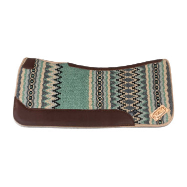 Tapis western Pool’s contoured Vert clair / gris