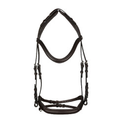 Têtière Supreme modèle Icelandic Jumping Marron foncé