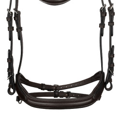 Têtière Supreme modèle Icelandic Jumping Marron foncé
