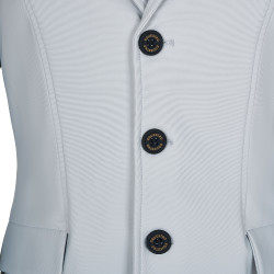 Veste de concours enfant Equestro coupe slim trois boutons Veste de concours enfant Equestro coupe slim trois boutons