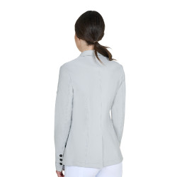 Veste de concours femme Equestro avec logo embossé