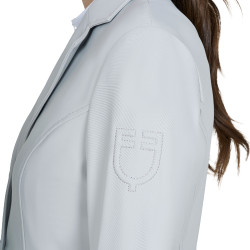 Veste de concours femme Equestro avec logo embossé