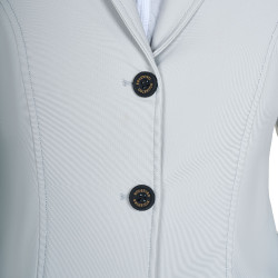 Veste de concours femme Equestro avec logo embossé