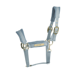 Licol Velvet Kentucky Bleu clair Licol Velvet Kentucky Bleu clair