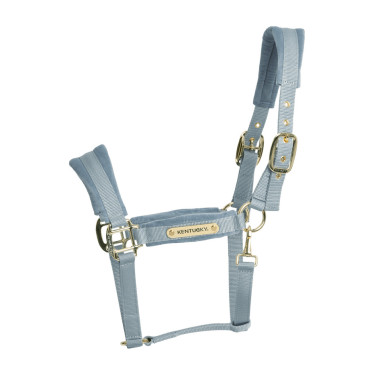 Licol Velvet Kentucky Bleu clair