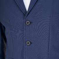 Veste de concours homme Equestro x FISE trois boutons Marine blazer Bleu marine