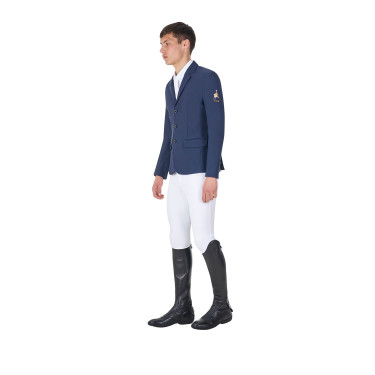 Veste de concours homme Equestro x FISE trois boutons Veste de concours homme Equestro x FISE trois boutons