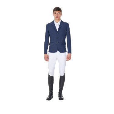 Veste de concours homme Equestro x FISE trois boutons Veste de concours homme Equestro x FISE trois boutons