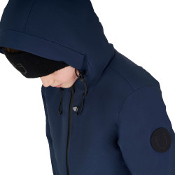 Veste enfant unisexe Equestro imperméable et coupe-vent en nylon