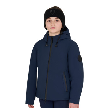 Veste enfant unisexe Equestro imperméable et coupe-vent en nylon