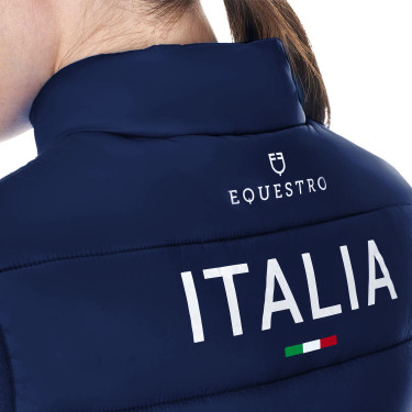 Veste sans manches femme Equestro x FISE coupe slim