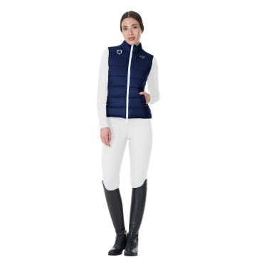 Veste sans manches femme Equestro x FISE coupe slim