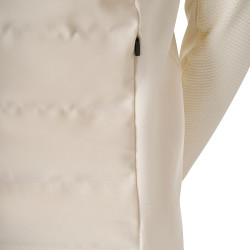 Veste sans manches femme Equestro zippé en mélange technique