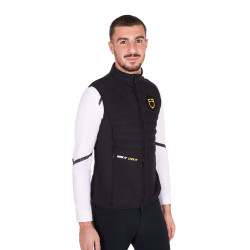 Veste sans manches homme Equestro coupe slim en tissu technique