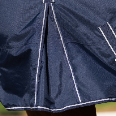 Couverture de paddock Imperial Riding Basic avec couvre-cou haut 200gr Marine Bleu marine Couverture de paddock Imperial Riding Basic avec couvre-cou haut 200gr Marine Bleu marine