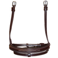 Muserolle combinée Flags & Cup WELLINGTON Marron