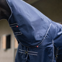 Couverture de paddock Imperial Riding Basic avec couvre-cou amovible 200gr Marine Bleu marine
